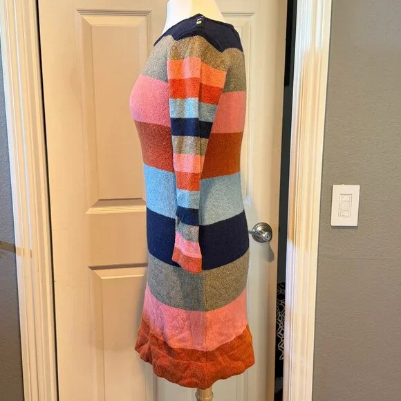ISABELLA SINCLAIR Anthropologie striped knit sweaterdress NWT S - Picture 5 of 8